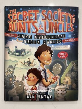 JAKE GYLLENHAAL Signed Autographed The Secret Society Of Aunts & Uncles NEW Book